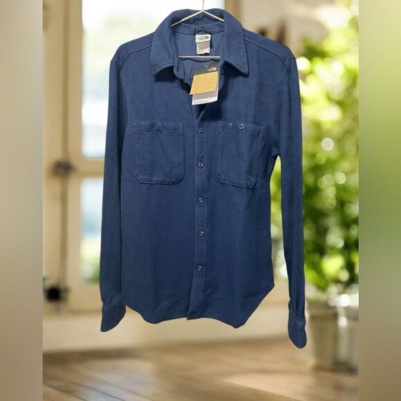 The North Face Valley Twill Utility Button Down Flannel Jacket Coat Parka SZ M - Picture 4 of 10